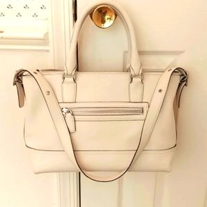 EUC Coach leather satchel with strap